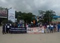 Massa Aksi Aliansi Mahasiswa Bersuara (Foto: Irman)