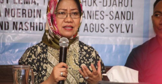Koordinator MN KAHMI,Siti Zuhro (Sumber Foto: Mediaumat.news)