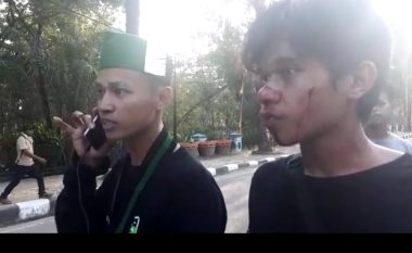 Kader HMI Dipukul oleh Oknum Tak Dikenal (Foto: IST)