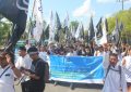 Massa Aksi Bela Tauhid di Sultra (Foto: IST)