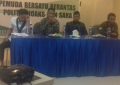 Para Narasumber dan Moderator Dialog Pemuda HMI MPO Cabang Kendari (Foto: Jarman)