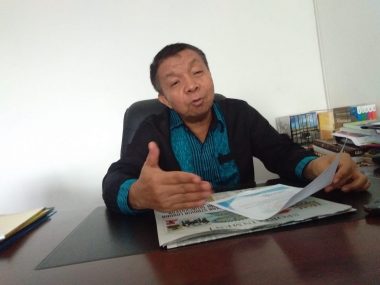 Rektor Unsultra ,Andi Bahrun,(Foto: Sultan)