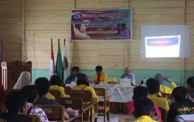 Suasana Seminar Pendidikan HMPS Prodi Sejarah Unidayan (Foto: M Irfan)