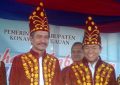 Bupati Konkep, Amrullah dan Wakil Bupati Konkep, Andi Muhammad Luthfi (Foto: Jubirman)