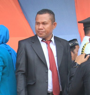 Kabag Humas Pemda Mubar, Ali Abdin (Foto: Sacriel)