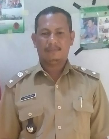 Kepala Desa Mosolo, Zabarudin (Foto: IST)