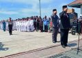 Wabup Mubar Bersama SKPD Saat Tabur Bunga di Pelabuhan Tondasi (IST)