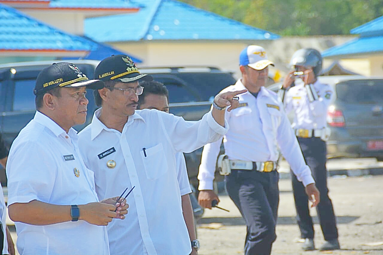 Bupati Konkep, Amrullah Bersama Wabup Konkep, Andi Muhammad Luthfi (Foto: IST)
