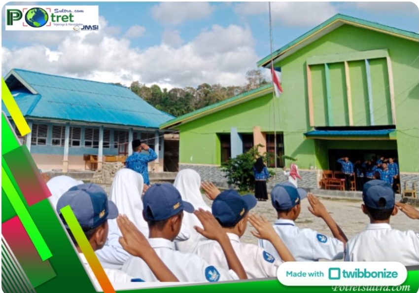 Penghormatan Saat Bendera Merah Putih Dinaikkan