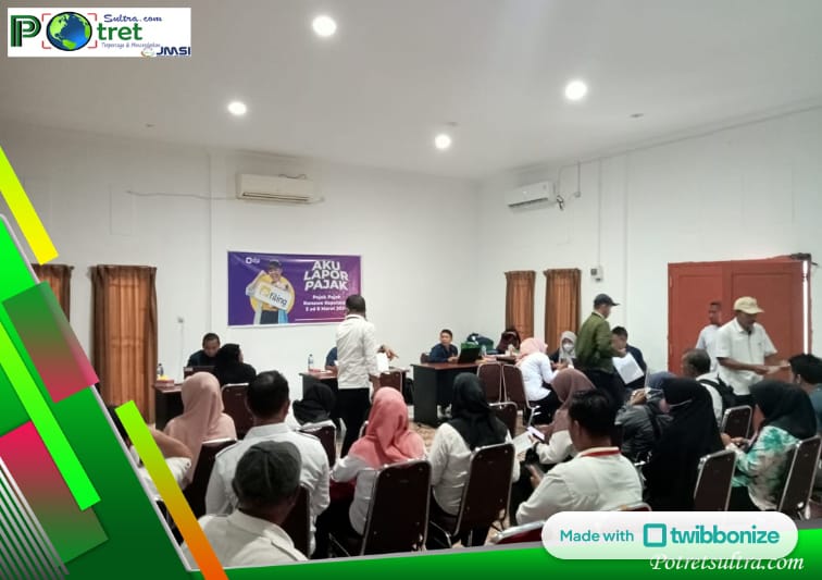 Suasana Pelaporan SPT Pajak di Kantor BKD Konkep