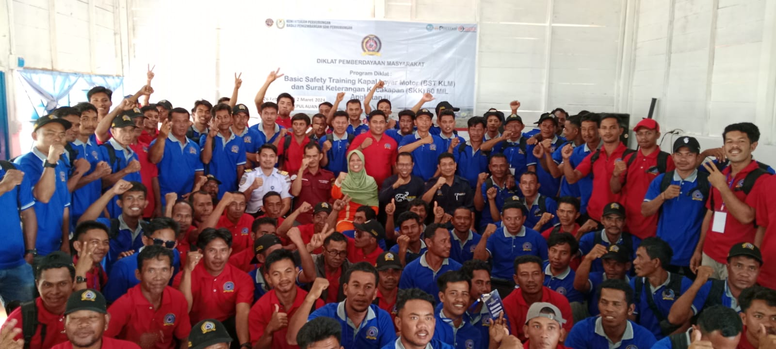 Foto Bersama Peserta Diklat Bersama Panitia Penyelenggara Kegiatan