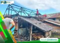Kondisi Rumah Milik La Dunca Usai Dilalap Si Jago Merah