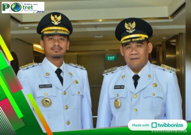 Bupati dan Wakil akil Bupati Kabupaten Konawe Kepulauan Periode 2025-2030, Rifqi Saifullah Razak, ST dan Muhamad Farid, SE.